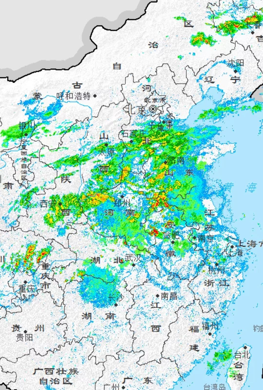 雷達降雨圖實時更新，掌握天氣變化，輕松應對雨季